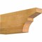 Ekena Millwork Monterey Rough Sawn Rafter Tail, Western Red Cedar, 4"W x 10"H x 24"L RFT04X10X24MON00RWR - alternate 1
